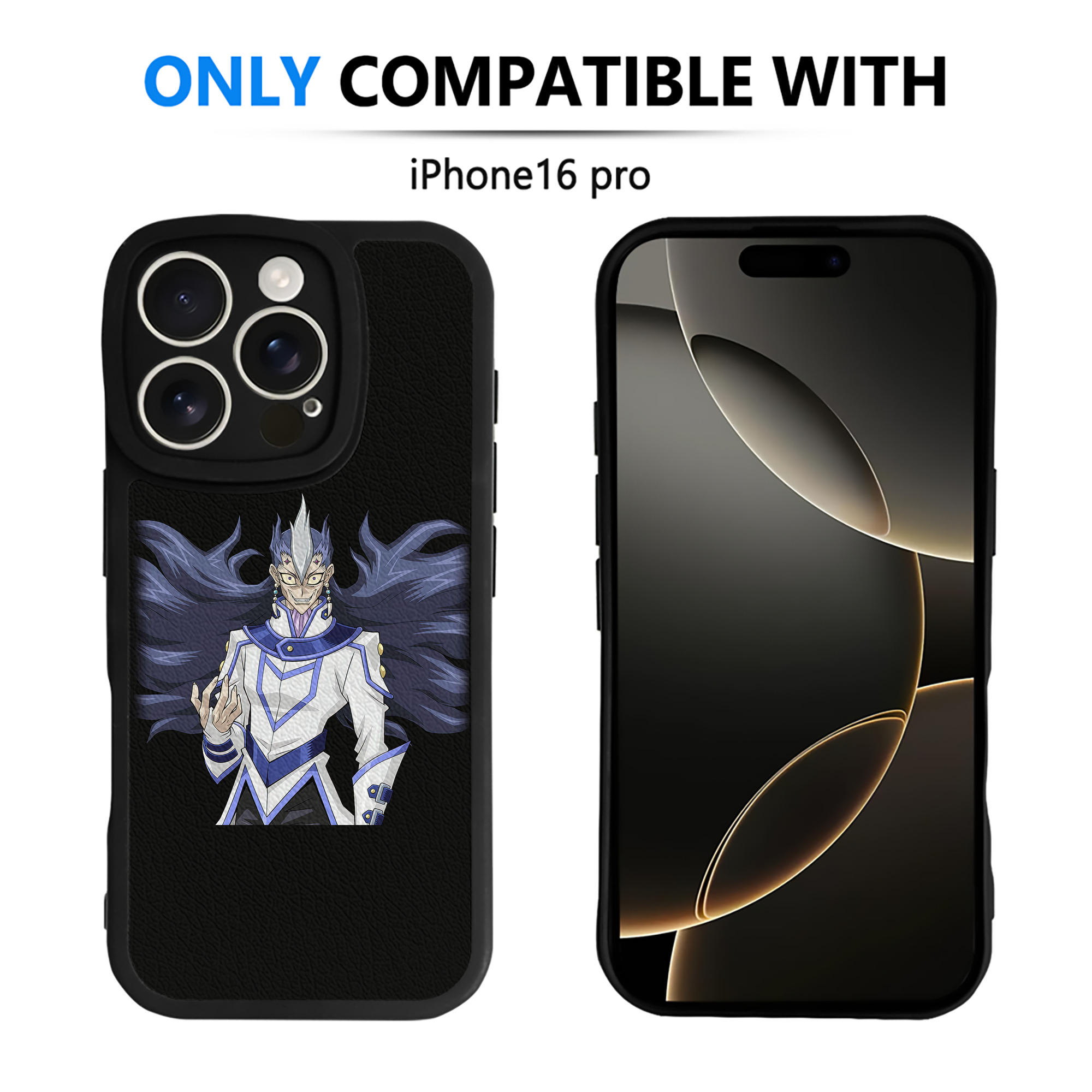 （画像用） 遊☆戯☆王 Yu-Gi-Oh! 【iPhone 16シリーズ対応】シリコンスマホケース（レザー調） 材質：シリコン